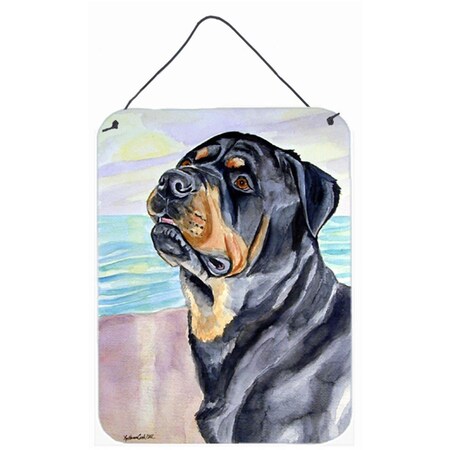 Carolines Treasures Rottweiler Aluminium Metal Wall Or Door Hanging Prints 7107DS1216